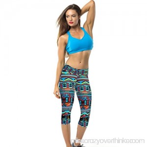 Yoga Pants for Womens FORUU Running Sport Cropped High Waist Stretch Leggings Multicolor B07FCGG23H